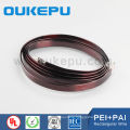 class200 dual polyimide enamelled aluminum flat wire for transformer winding